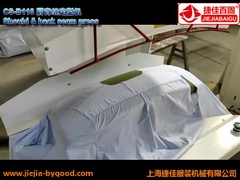 Van de overhemdsrug en schouder de Machine van de nadenpers voor Kleren 1.5KW 220V