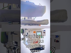 Blazer pak jas interlining voordelen onderdrukpers machine