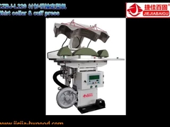 T-shirt kraag manchet persen machine wassen werk winkel fabriek