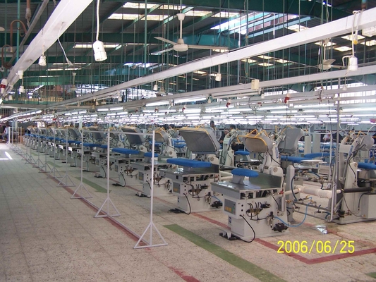 220V PLC van de de riem Dringende Machine van de Sportsweater van het de Stoom Verwarmingssysteem de Pers van de Broeklegger