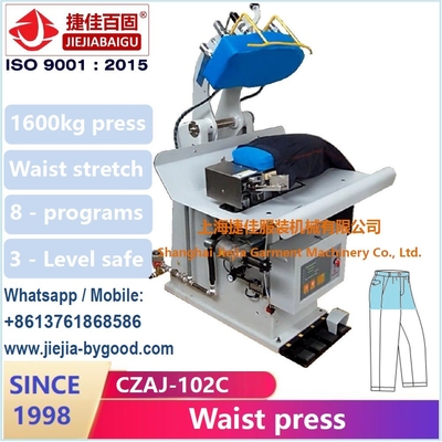 Van de de Rekbroek van de tailleklem de Dringende Machine voor verwarmingssysteem van de Rimpel het Vrije stoom