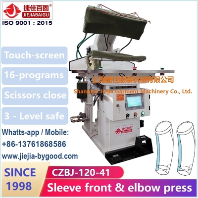 750w van de de Machine Automatische Dubbele Koker van de doekpers van de de Elleboogpers het Touche screenplc