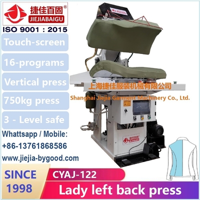 Volledige Waaierkledingstuk het Strijken Machine voor Dame Dress Back