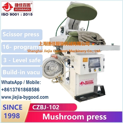 Wasmachine voor het wassen van paddenstoelen Automatisch aanraakschermsysteem Stoomverwarmingssysteem